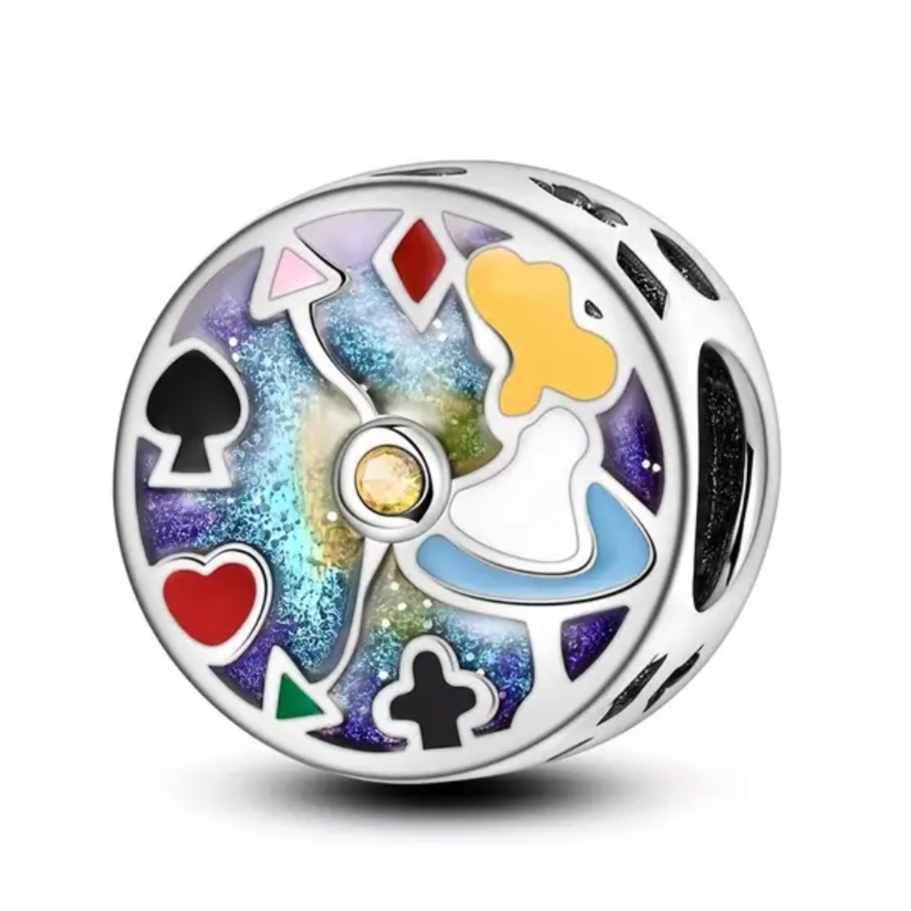 925 Twisted Wonderland Charm-New
